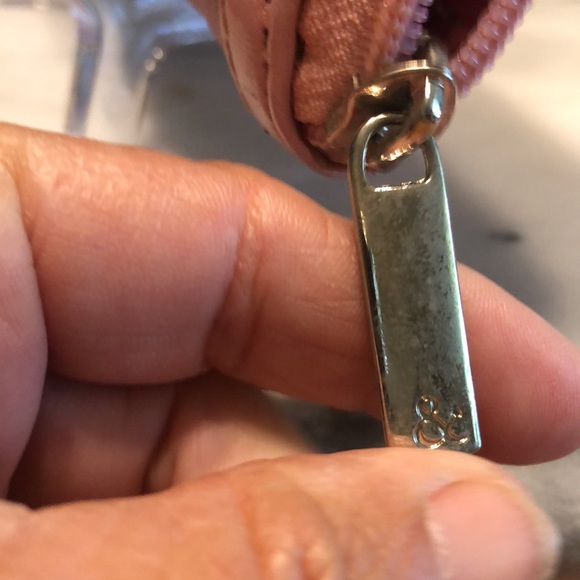 Ollie & Nik Wallet Genuine Leather Pinks Used - Picture 3 of 7